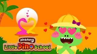 romantic dino land educational dinosaur cartoon pinkfong