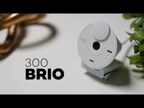 Logitech Brio 300 Webcam Review (Video & Mic Test)