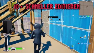 So Editiert man viel schneller in Fortnite auf PlayStation/Xbox