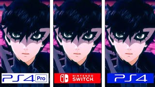 Persona 5 Scramble | Switch - PS4 - PS4 Pro | Graphics & Framerate Comparison