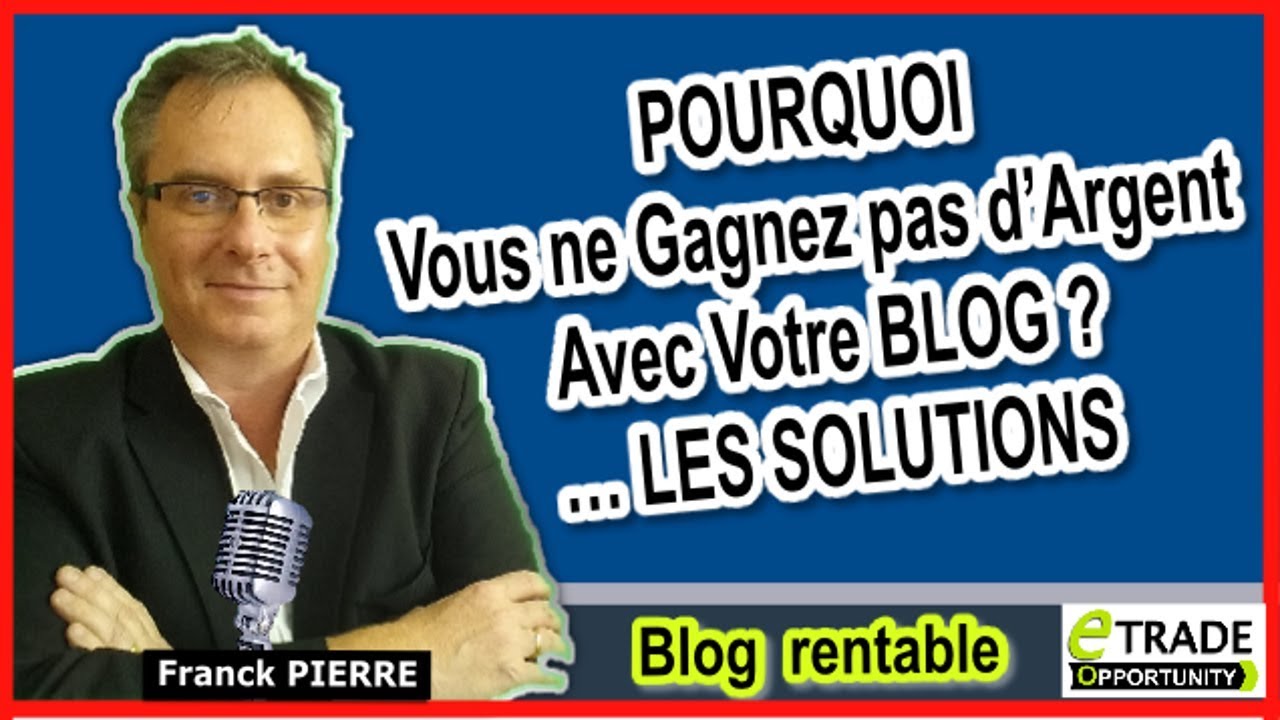 20/04/  Effectivement, comme l’a dit Nicolas, de très bonnes idées pour gagner de l’argent avec son blog dans cette liste! Seul intru, je trouve, le fait de vendre son blog, car à mon sens, ce n’est plus gagner de l’argent avec son blog, mais offrir une prestation de création de Estimated Reading Time: 7 mins.