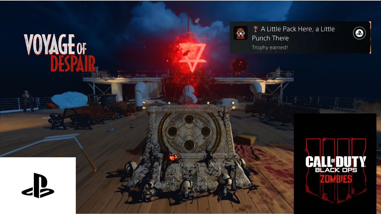 A Little Pack Here, A Little Punch There. Voyage Of Despair Trophy