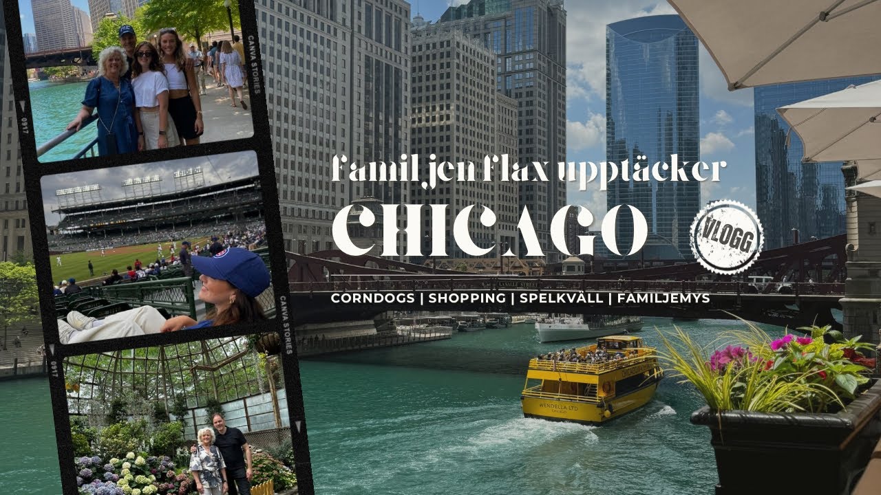 familjen flax upptäcker Chicago