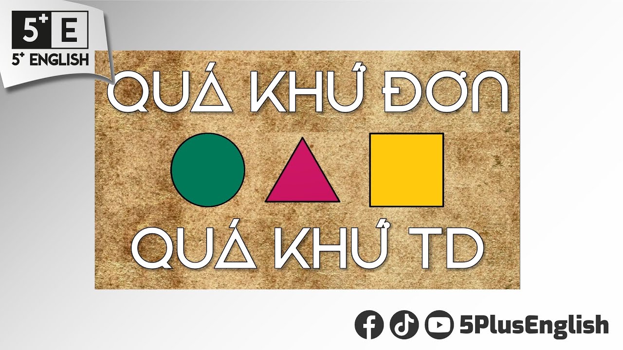 THÌ QUÁ KHỨ ĐƠN & THÌ QUÁ KHỨ TIẾP DIỄN - Cách Dùng & Dấu hiệu Nhận biết [NGỮ PHÁP CĂN BẢN]
