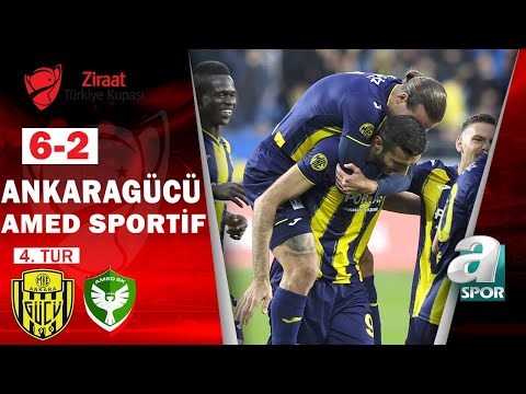 Ankaragücü 6-2 Amed Sportif MAÇ ÖZETİ (Ziraat Türkiye Kupası 4.Tur Maçı) / A Spor / 08.11.2022