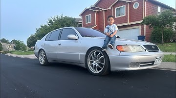 2JZGE-NON VVTi Open Header Sound