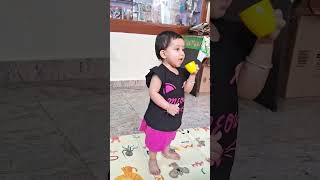 Baby Drinking Tea shorts