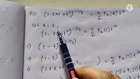 Legendre Ploynomial . Tifr, net questions solved . Mathematical Physics . #legendrepolynomial