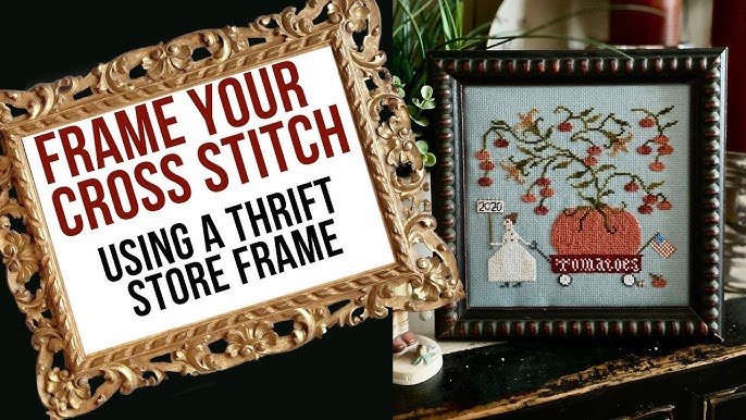 3 Ways to Mount Your Cross Stitch Projects for Framing - Little