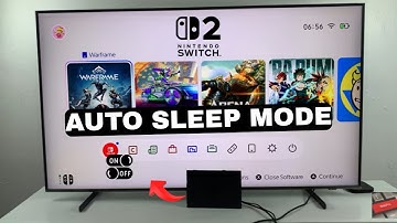 How to Enable / Disable Auto Sleep On Nintendo Switch 2 When Connected To TV