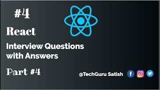 #4 React - Interview Questions with Answers [Part #4]
