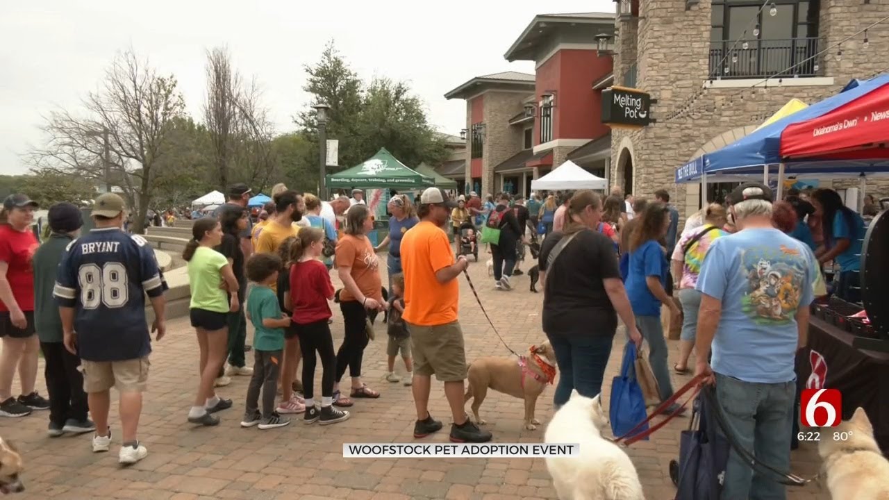 Annual Woofstock Event Returns To Jenks Riverwalk