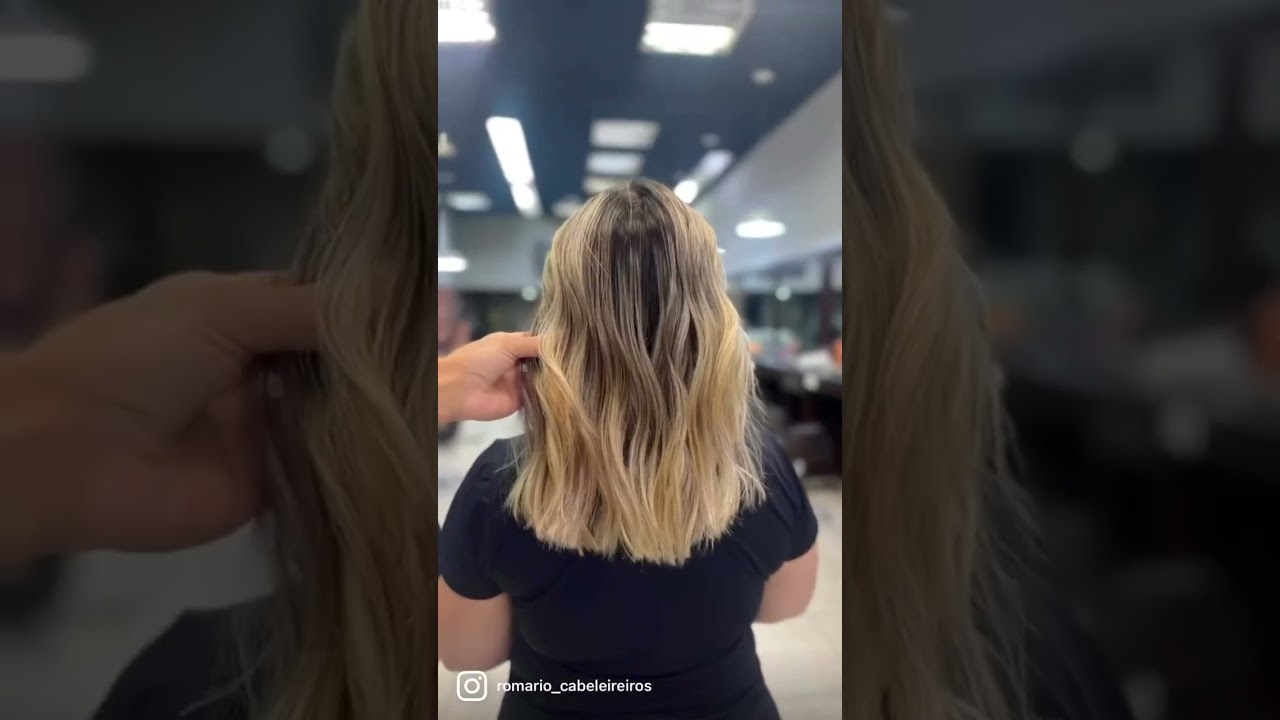 Escova e Babyliss no Centro BH – Romário Cabeleireiros