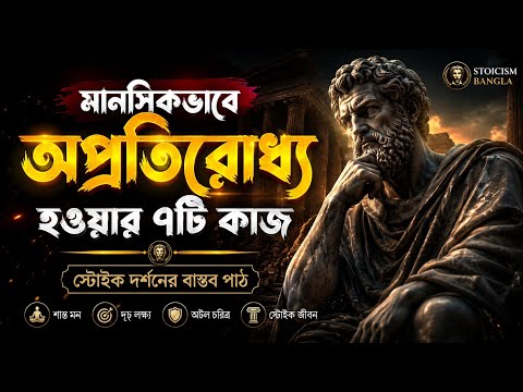 মানসিকভাবে অপরাজেয় হওয়ার ৭টি স্টোইক অভ্যাস | Stoicism Bangla