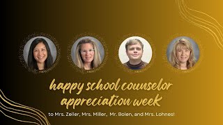 Thank You, Counselors!