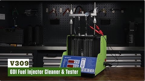 The latest multifunctional automotive fuel injector tester and cleaner machine