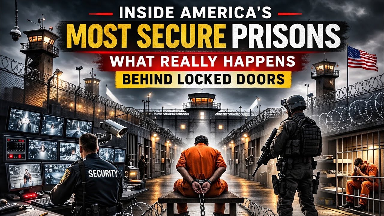 Secure Prison Inside America’s Most Secure Prisons | What Really Happens Behind ...