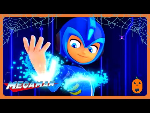 Mega Man - Spooky Flower & Platinum Trap! 🎃 | Kids Cartoons | WildBrain Action Arena