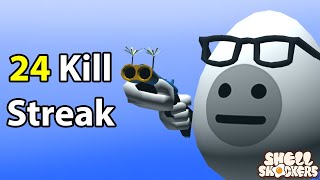 24 Kill Streak! | Shell Shockers