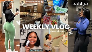 VLOG: PILATES, HOUSE BUYING, PARTNER WORKOUT + DEEP CLEAN WITH ME