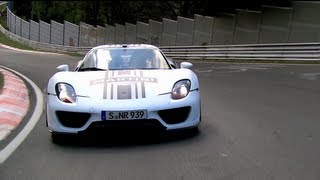 918 Spyder: successful test on the Nürburgring