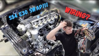 DIVING INTO THE WIRING ON THE S54 SWAPED E30 (pt.1)