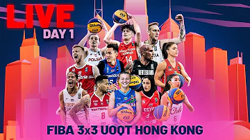 RE-LIVE | FIBA 3x3 Universality Olympic Qualifying Tournament 1 2024 | Day 1