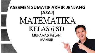 Bukan Bocoran! Soal ASAJ/Ujian Sekolah SD Matematika Kelas 6 2026 yang Sering Menjebak!