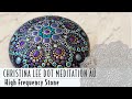 High Frequency Mandala Stone February 2021 Tutorial Dot Art Tutorial Happy Dotting Company mold #2