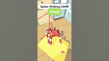 Spider Walking ASMR #spider #game #gaming #indiegame #gamedev #ASMR