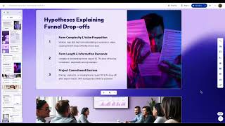 Gamma AI Presentation Test: Creating a SaaS Funnel Analysis Deck From Scratch