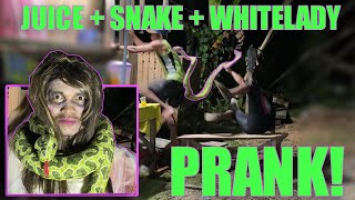 SCARY Snake Bite GHOST Prank Orange JUICE Vendor