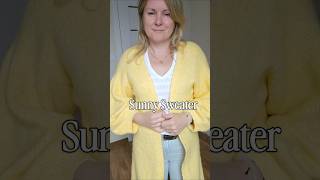 Sunny Cardigan | free tutorial | top - down