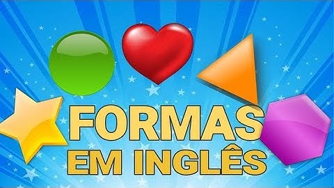 Aprender as Formas Geométricas em Inglês - Shapes - Aprenda com a Tia Ste