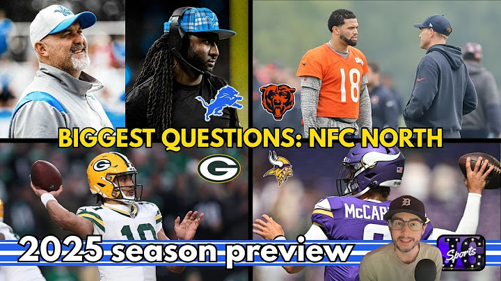 NFC North BIGGEST QUESTIONS for 2025 | NFC North Season Preview | Johnny Gaz Sports