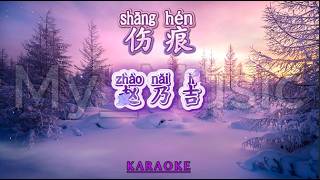(KARAOKE) Shang Hen 伤痕 - Zhao Nai Ji 赵乃吉