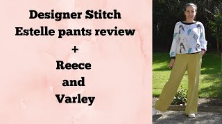Meet my new favorite pants sewing pattern! The Estelle pants by Designer Stitch!+ 2 extra patterns