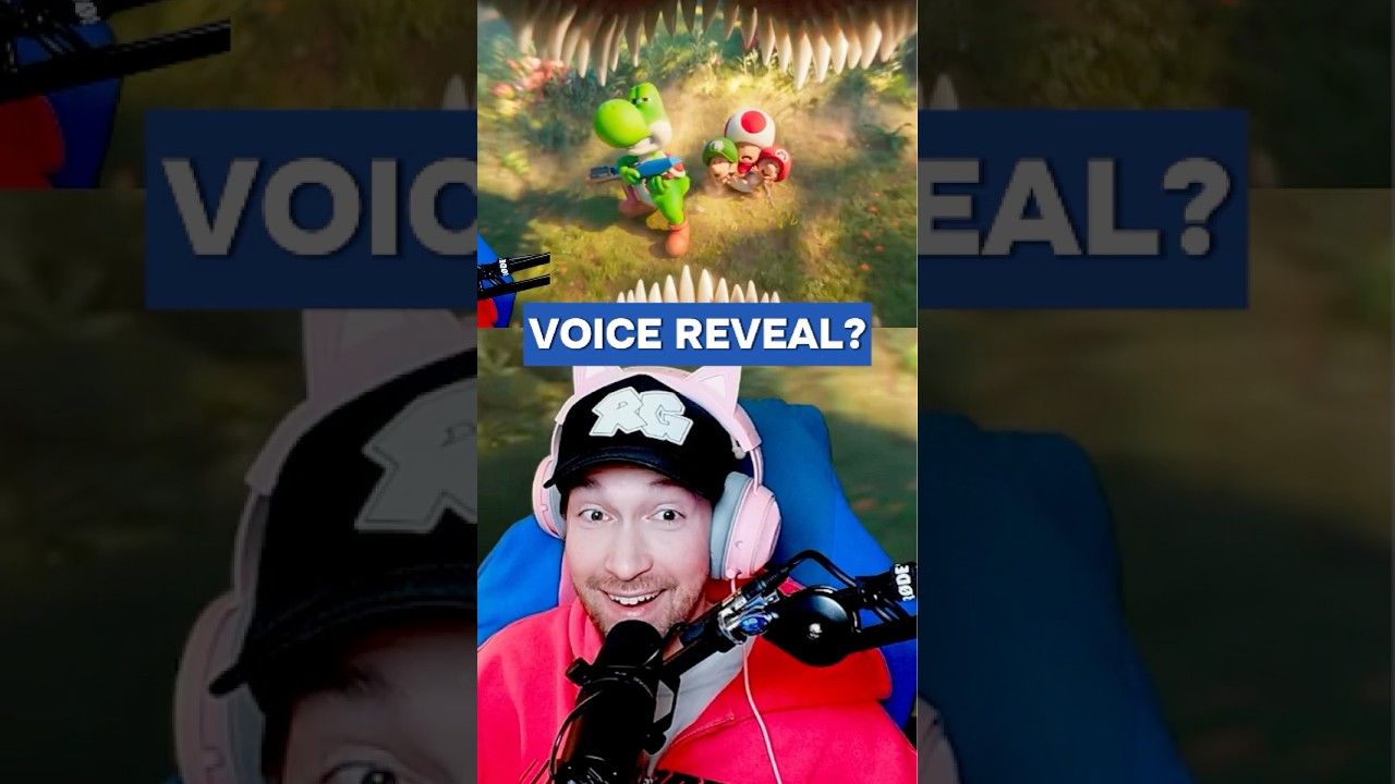 YOSHI FINALLY TALKS?! MARIO GALAXY MOVIE TRAILER REACTION (BIRDO & FROG LUIGI!) 😮