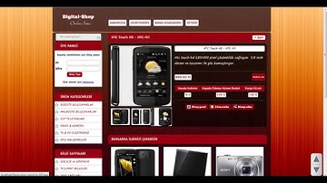 Gelişmiş Yönetim Panelli Php Alışveriş Scripti