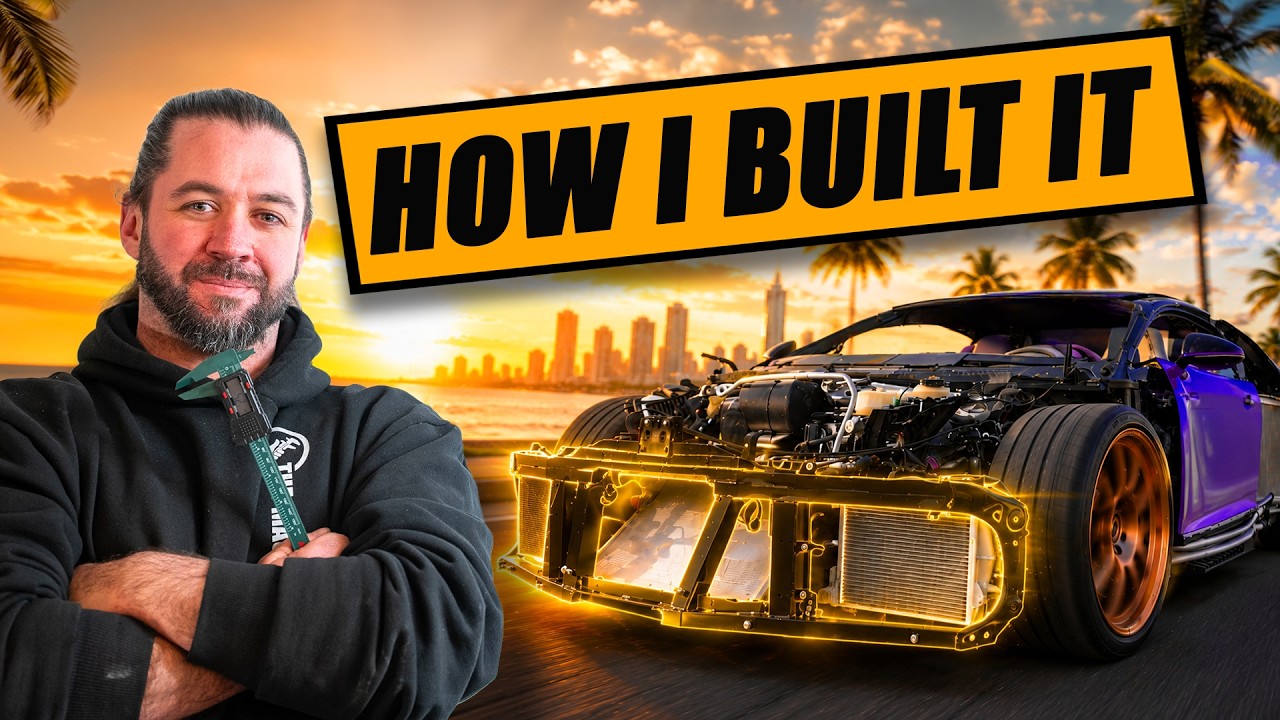 HOW I HAND BUILT A BUGATTI CHIRON CRASH BAR
