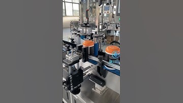 Round bottle positioning labeling machine, labeling more accurate.