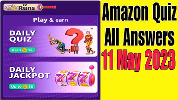 Amazon FZ Runs Quiz Answers Today | Amazon Daily Quiz Answers | Technical Sachin