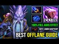 BEST OFFLANE GUIDE 14Min Scepter Wall of Hell Dark Seer with 24Kills + Imba Ion Shell DPS DotA 2