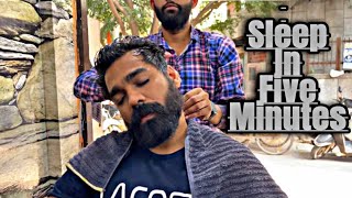 Best Asmr sleeping massage ever || Got slept during the session ||