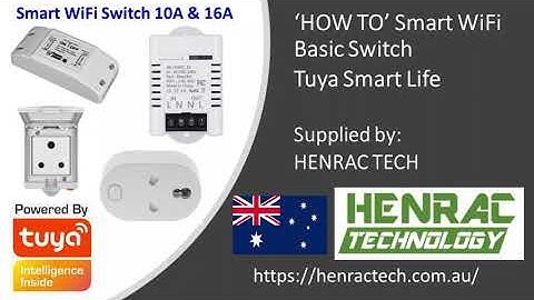 How to Smart Wifi Basic Switch, Setup & Configure - Tuya Smart Life, Home Automation