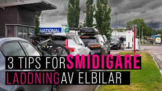 3 Tips För Smidigare Elbilsladdning