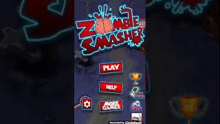 #ตีอย่างเเรงผีดิบ"รีวิวเกม Zombie smasher" screenshot 2