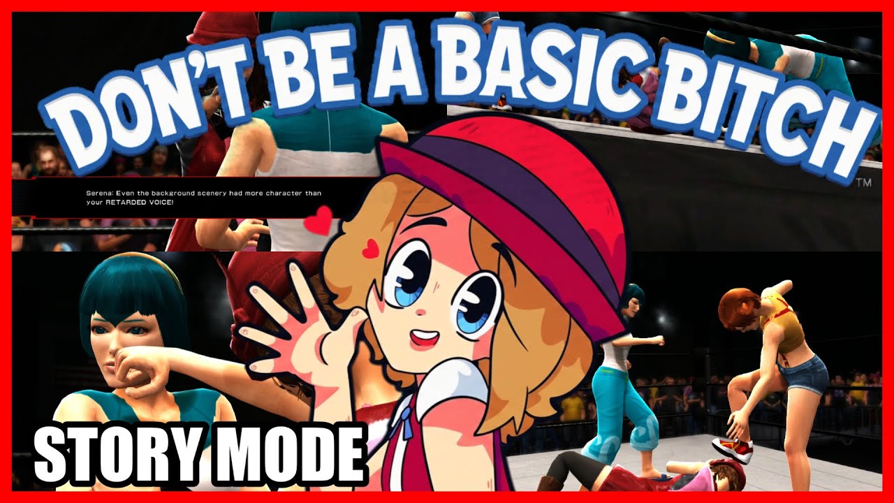 LANA CALLS SERENA MID | WWE 2K14 STORY MODE | Anime Story | Pokémon Girls go to WAR