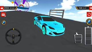 Superhit Game videos : 3d Ramp car stunts 🆓 Top speed Car Driving ! Gameplay @supernsgame screenshot 4