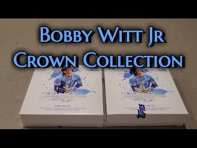 2022 Topps X Bobby Witt Jr. Crown Collection Checklist, Buy Box